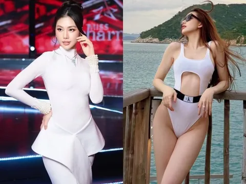 Bùi Quỳnh Hoa khoe vòng eo cuốn hút trong bộ đồ bơi cut-out táo bạo
