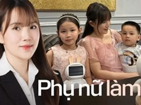 Nữ kỹ sư chế tạo robot AI nói chuyện với con: "Ta không thể cấm trẻ em tiếp xúc với tương lai..."