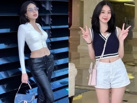 Váy áo tôn eo con kiến của Hoa hậu Thanh Thủy