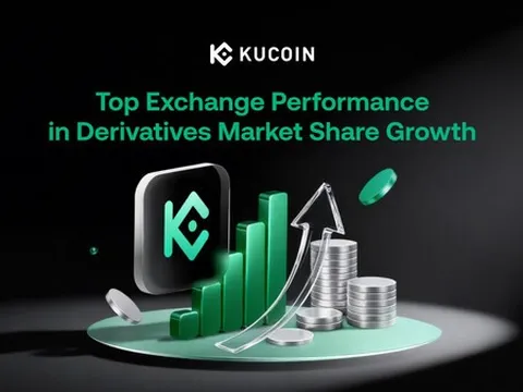KuCoin nằm trong nhóm sàn giao dịch có mức tăng trưởng thị phần phái sinh cao nhất trong tháng 2: Dữ liệu từ CoinDesk Data