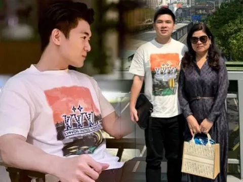 Chồng Đỗ Mỹ Linh và anh trai "mặc chung" áo thun 35 triệu đồng