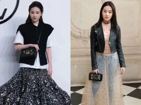 Loạt trang phục gây tranh cãi của Lưu Diệc Phi