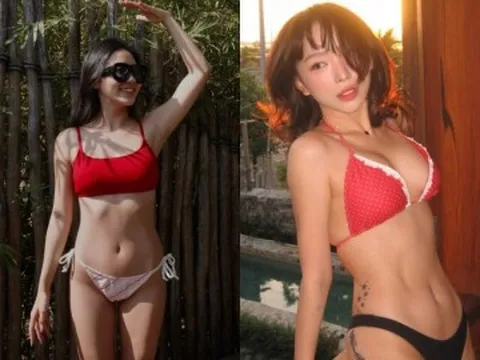 Đường đua đồ bơi đón Hè 2026: Phương Ly dẫn đầu ấn tượng, Tóc Tiên khoe eo thon