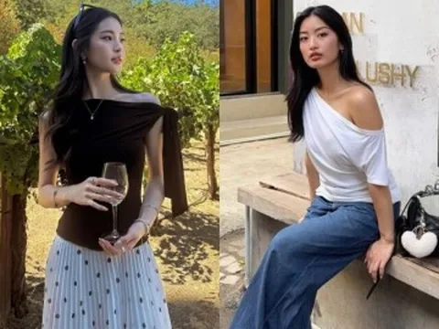 Chiếc áo "quốc dân" được hội mặc đẹp mê mẩn: Mặc kiểu nào cũng xinh lại không lo lỗi mốt