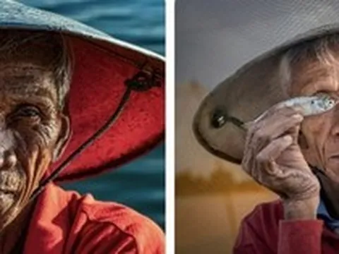 Nghi vấn sao chép quanh "bức ảnh chụp ngư dân Hội An cầm hai con cá thắng giải quốc tế" dậy sóng MXH