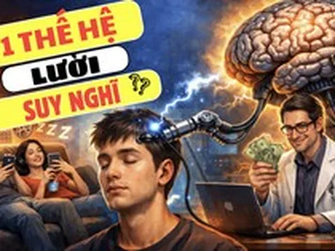 Phó mặc suy nghĩ cho AI, hàng ngàn người trẻ đang “thuê não” dùng, để máy móc quyết định thay mọi việc