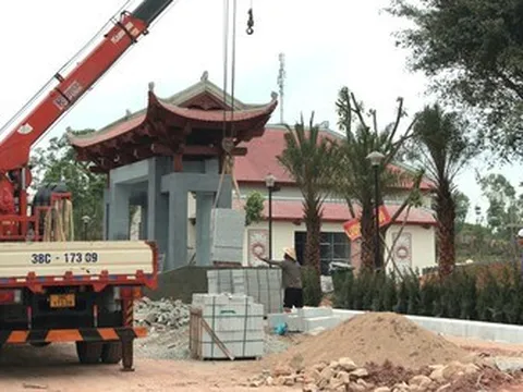 Đẩy nhanh tiến độ dự án tu bổ, tôn tạo Khu di tích Tổng Bí thư Hà Huy Tập