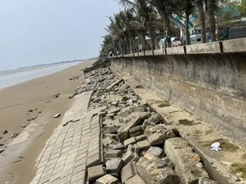 Chi gần 200 tỷ đồng khắc phục khu du lịch biển Hải Tiến