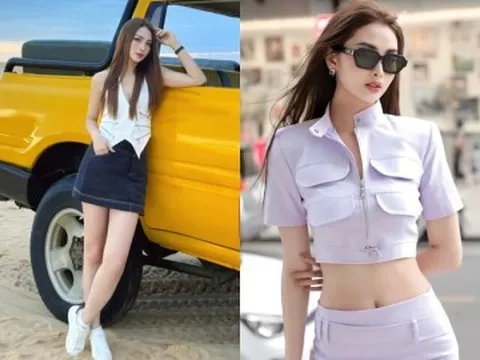 Phong cách vợ MC của cầu thủ Đức Huy