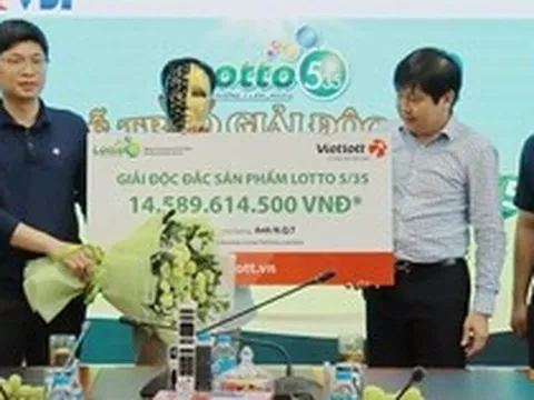 Người đàn ông trúng Vietlott hơn 14 tỷ đồng nhờ chọn số theo “mẹo” của các tỷ phú