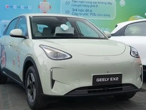 Geely EX2: SUV điện cỡ nhỏ giá dưới 500 triệu đồng