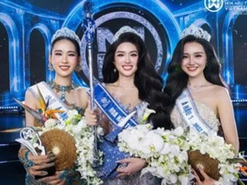 Cận cảnh nhan sắc đăng quang Miss World Vietnam 2025