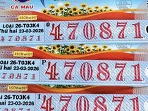 Hành động "lạ" của người đàn ông trúng 5 vé độc đắc xổ số miền Nam