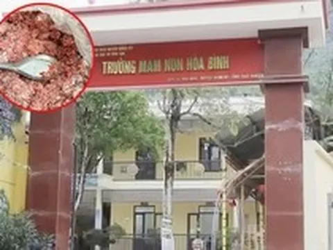 Phụ huynh tự bỏ tiền xét nghiệm, phát hiện thịt lợn nhiễm khuẩn E.coli và tả châu Phi: Hiệu trưởng nói gì?