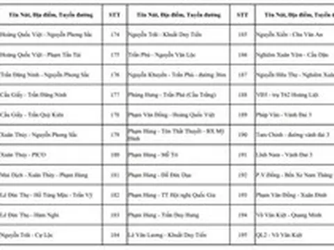 CHÍNH THỨC: Công bố vị trí lắp đặt camera A.I tại Hà Nội, dự kiến đưa vào sử dụng 2.460 camera trong tháng 7/2026