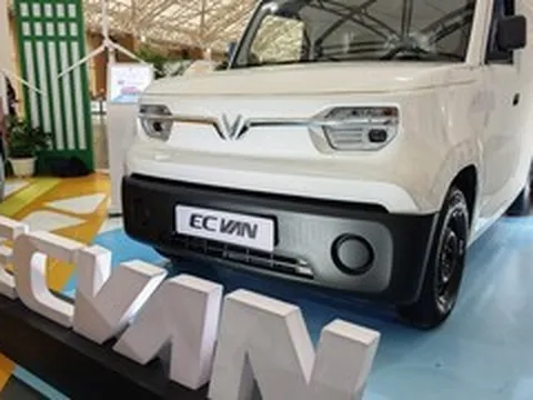 VinFast EC Van cửa trượt: Giải pháp vận chuyển linh hoạt trong phố