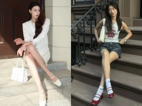 Quên cao gót mũi nhọn đi, kitten heels mũi vuông đang được mê mẩn: "Ăn gian" chiều cao khéo, di chuyển cả ngày vẫn nhẹ...