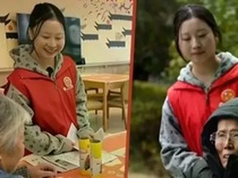 Cô gái 25 tuổi chọn sống trong viện dưỡng lão