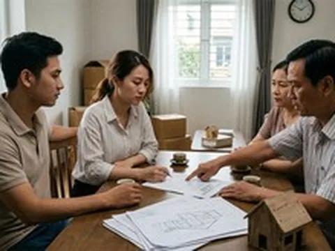 Dốc hết tiết kiệm, vay tiền xây nhà mới biết đất bố chồng cho chỉ đứng tên chồng