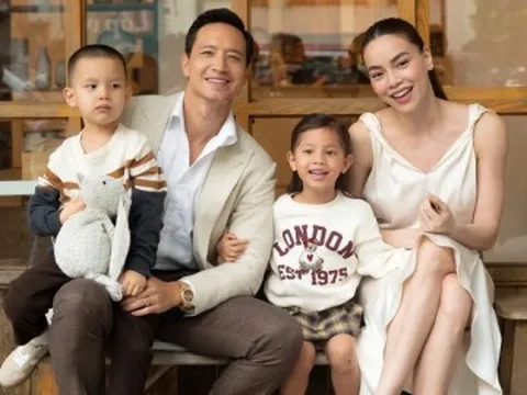 Gu mặc đồng điệu của gia đình Hồ Ngọc Hà