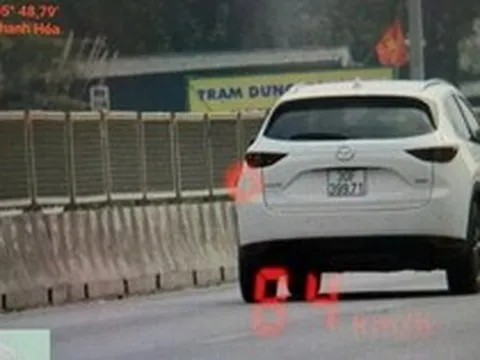 745 chủ xe chạy quá tốc độ có biển số sau nhanh chóng nộp phạt nguội theo Nghị định 168