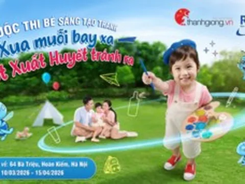 Remos phát động cuộc thi bé sáng tạo: Xua muỗi bay xa – Sốt xuất huyết tránh ra
