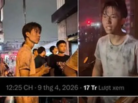 Khoảnh khắc nam sinh Bách khoa cứu người trong đám cháy bất ngờ viral trở lại trên X với 17 triệu lượt xem