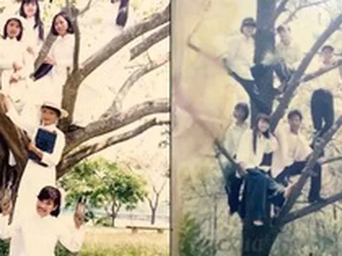 Dân mạng trẻ thắc mắc tại sao thế hệ 7x, 8x toàn chụp ảnh trên cây