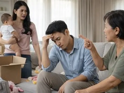 Mẹ tôi nhắc mãi vụ có bầu trước cưới, vợ ôm con về ngoại, đòi thuê nhà ở riêng