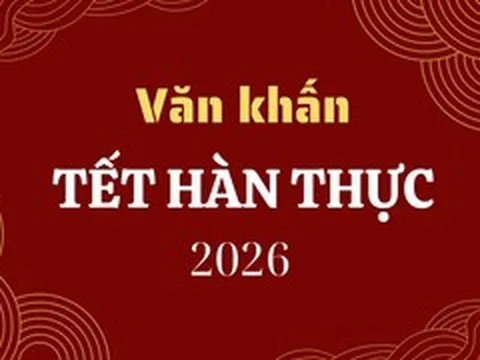 Văn khấn Tết Hàn thực 2026 chuẩn nhất