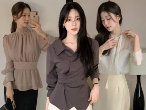 5 kiểu áo blouse tôn dáng nhất hiện tại: Chị em diện vừa "ăn gian" chiều cao khéo lại nâng tầm outfit hơn hẳn