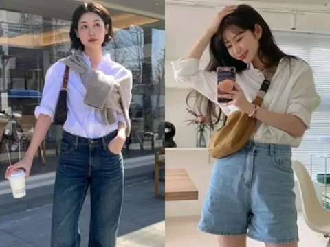 Mùa Hè chỉ cần 2 kiểu quần jeans này: Chị em mặc tôn chân dài miên man, đẹp chấp mọi hoàn cảnh