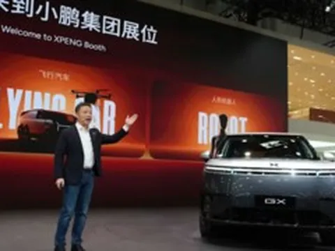 XPeng phô diễn hệ sinh thái 'AI vật lý' tại Triển lãm ô tô Bắc Kinh