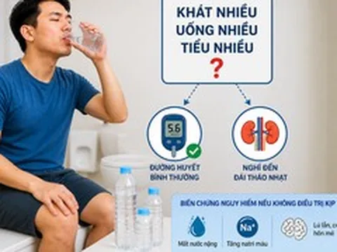 Bác sĩ cảnh báo bệnh nguy hiểm dễ bị nhầm với tiểu đường