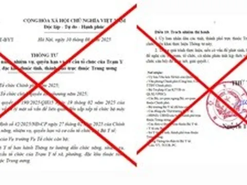 Bộ Y tế cảnh báo