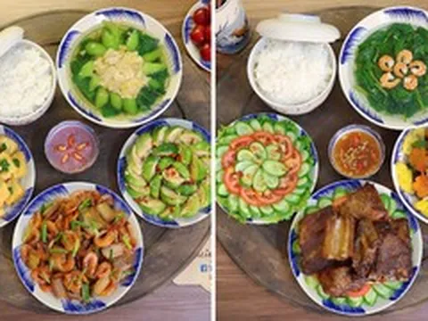30 mâm cơm mùa hè thanh mát, dễ nấu của mẹ đảm Hà Nội