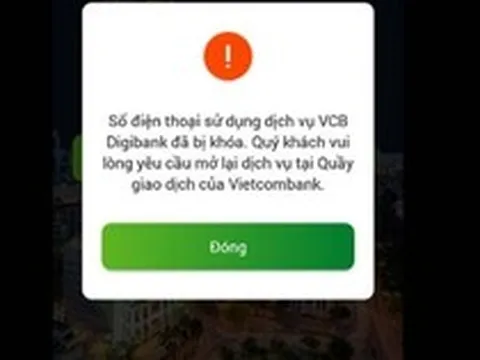 Trường hợp bị phong tỏa tài khoản, đóng băng giao dịch theo quy định mới nhất của Vietcombank