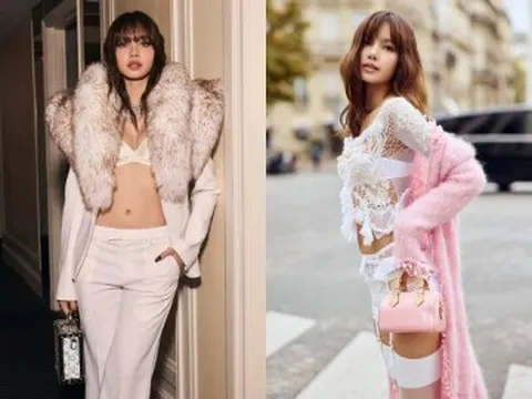 Lisa theo đuổi mốt khoe nội y