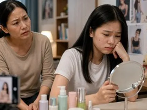 Mẹ bất lực khi con gái nhịn ăn để đẹp như 'ảnh mạng'