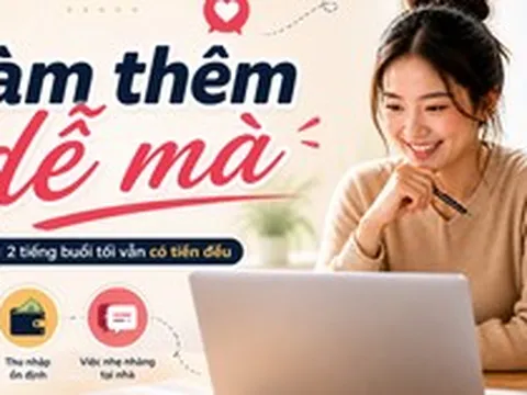 5 việc làm thêm buổi tối dưới 2 tiếng, phù hợp phụ nữ bận rộn nhưng vẫn có tiền đều