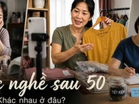 Ở tuổi 50, 3 người phụ nữ cùng học nghề để kiếm thêm: Người thu 6 triệu/tháng, người mất 15 triệu - khác biệt nằm ở đâu?