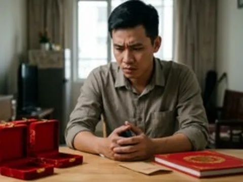 Toàn bộ vàng cưới và tiền mừng, vợ tôi lén lút đem cho anh trai vay