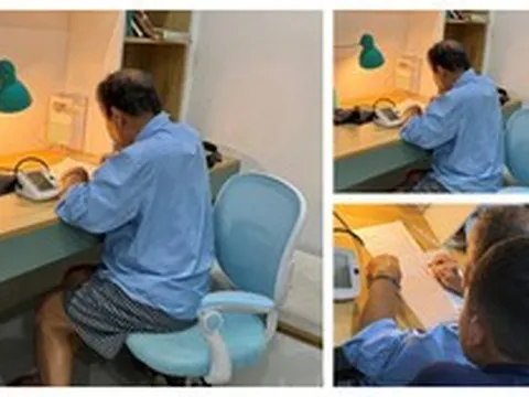 Danh tính ông ngoại U80 cặm cụi giúp cháu giải đề toán: Profile "ấn tượng"