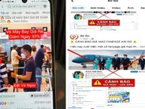 Cảnh báo nóng đến những ai hay đặt vé máy bay giá rẻ qua Facebook, Zalo