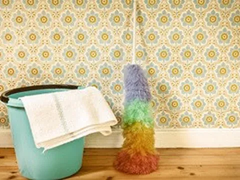5 cách vệ sinh giấy dán tường sạch đẹp như mới