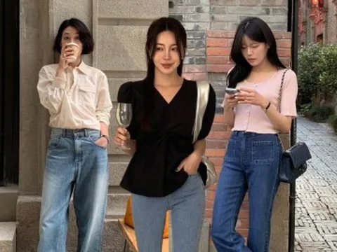 Kiểu quần jeans hot trend 2026 vì "hack chân" dài miên man, phối cùng 4 áo này là chuẩn bài mặc đẹp