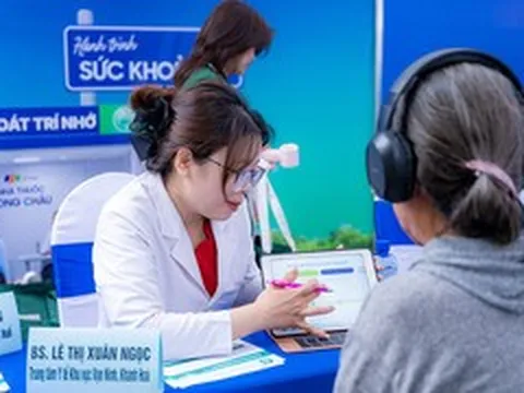 Long Châu - Mayoly triển khai sáng kiến 'Trạm tầm soát trí nhớ'