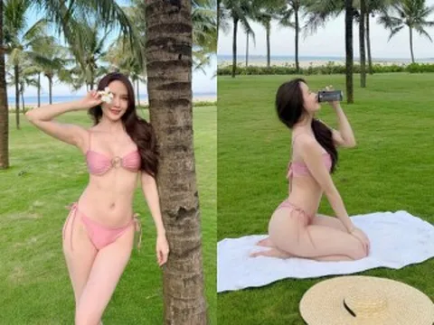 Thiều Bảo Trâm gợi cảm ở tuổi 32