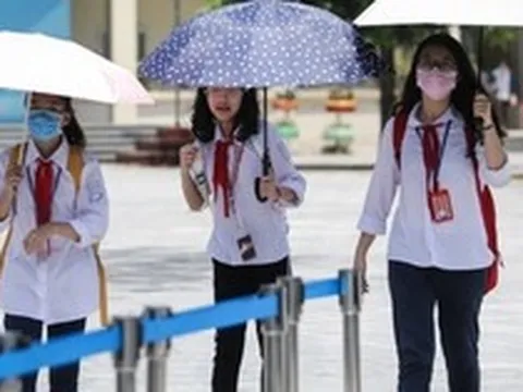 Sở GD&ĐT Hà Nội ra chỉ đạo tới các trường học trước tình hình nắng nóng cực đoan