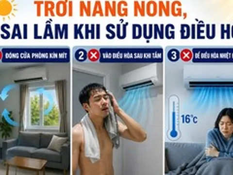 3 sai lầm khi bật điều hòa gây đau đầu, mệt mỏi, nguy cơ đột quỵ